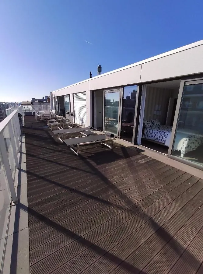 Penthouse Met Groot Terras Oostende 比利时