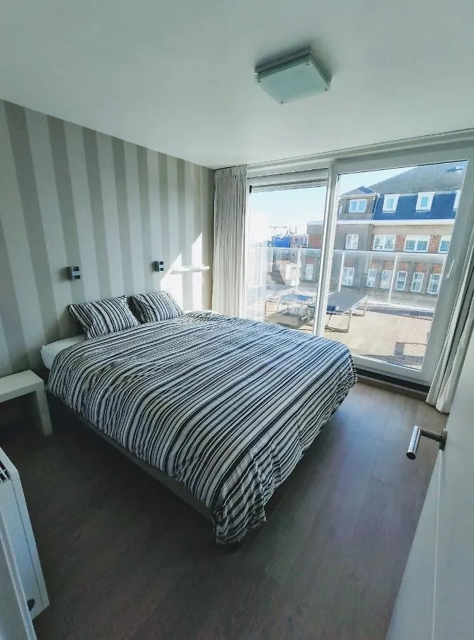 Penthouse Met Groot Terras Oostende 公寓 奥斯滕德