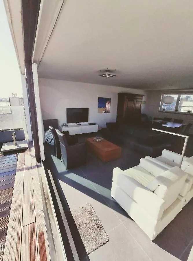 公寓 Penthouse Met Groot Terras Oostende 比利时