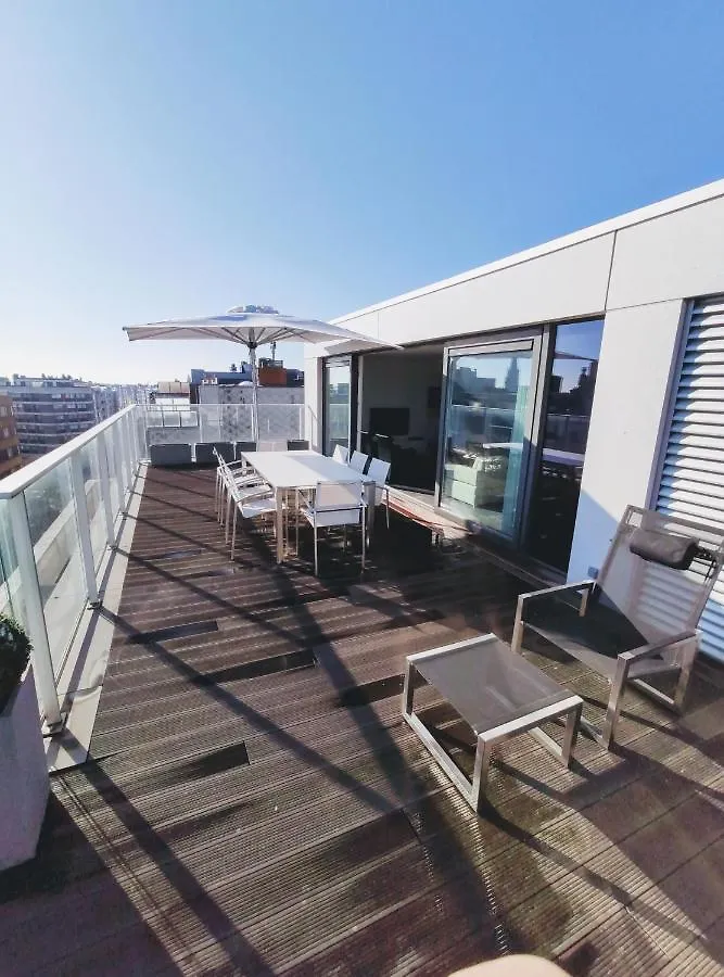公寓 Penthouse Met Groot Terras Oostende